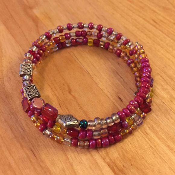 Handmade Spiral Bangle
