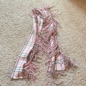 Burberry Cashmere Scarf (only worn once)