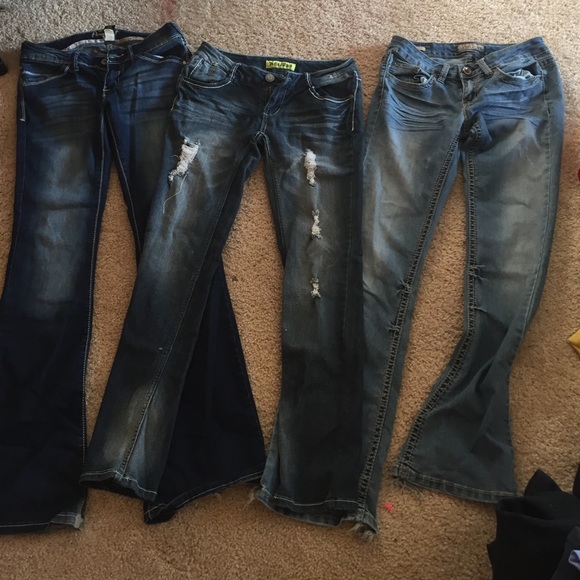 Bundle 3 pairs of jeans size 3
