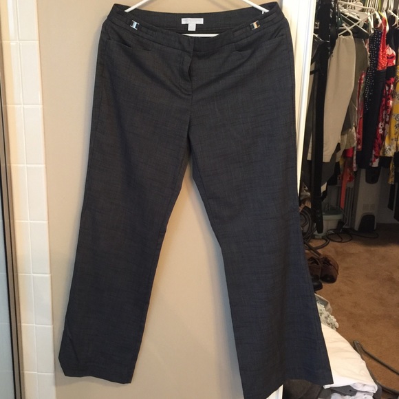 Dress pants, gray, like new!