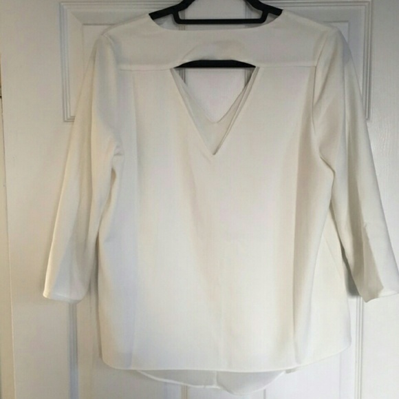 sold**new white top blouse - Picture 2 of 2