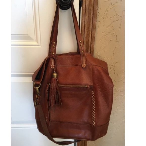 Lucky Brand Leather Hobo
