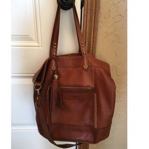 Lucky Brand Leather Hobo