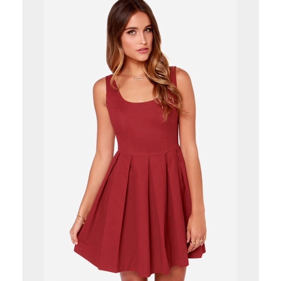 Bb Dakota red dress