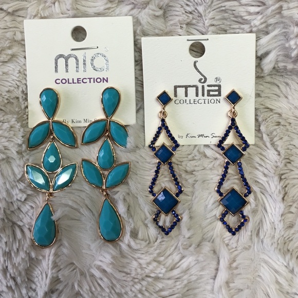 Earring Bundle / Turquoise AND Blue
