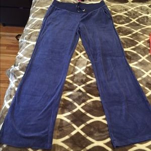 Bebe velour pants