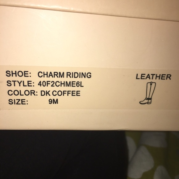 Michael Kors riding boots - Picture 4 of 4