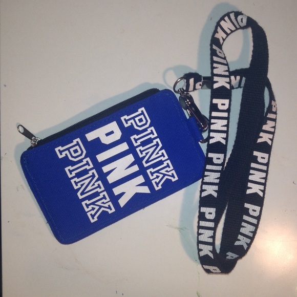 PINK wallet/ keychain