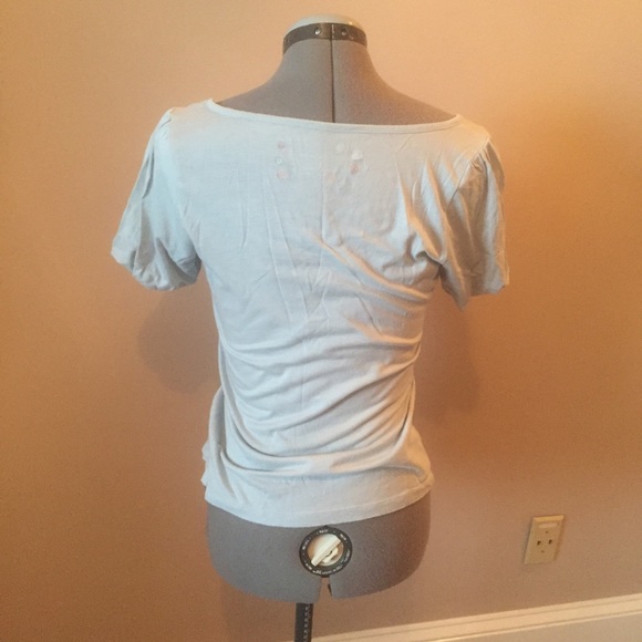 Little yellow button t-shirt - Picture 2 of 3