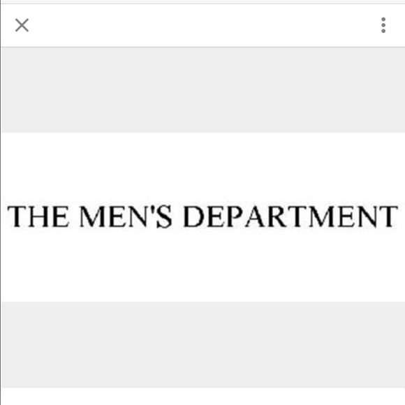 Men's clothing