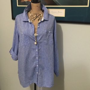 Lane Bryant 7 blouse