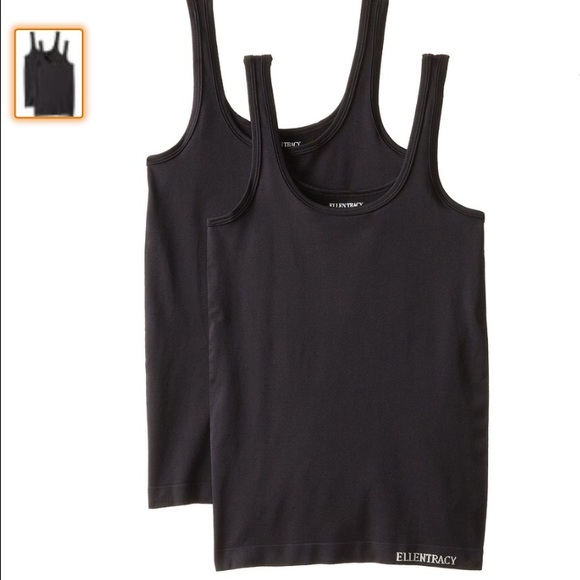 Ellen Tracy Women's Seamless Logo Tank Camisole