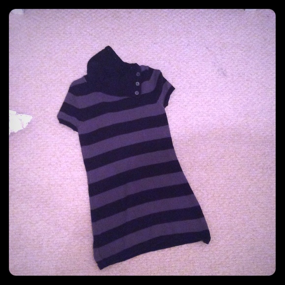 Girls black and gray dress - Picture 1 of 1