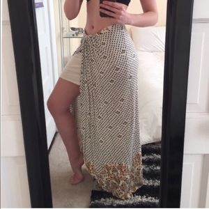 Free People maxi skirt
