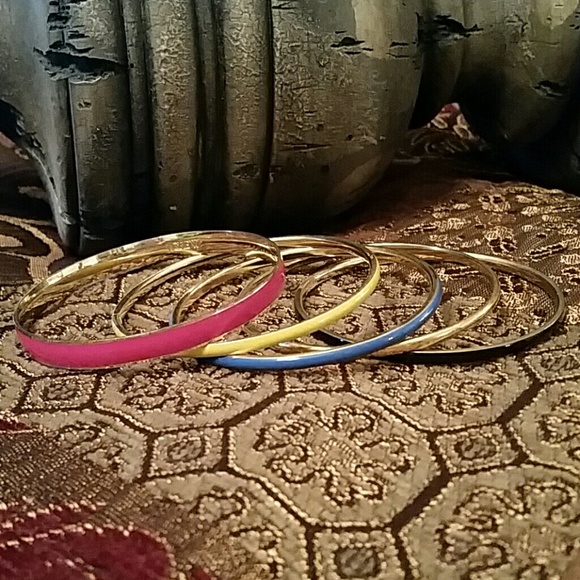 Bundle of 5 J. Crew Bangles! - Picture 2 of 4