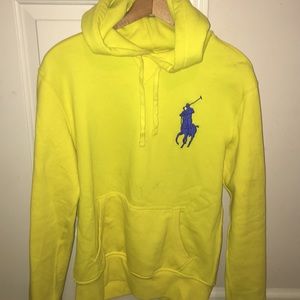 Yellow Polo Ralph Lauren hoodie
