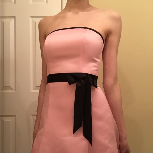 Pearl pink formal dress (for homecomings, prom)