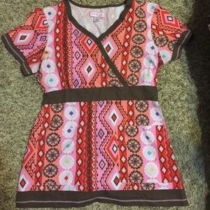 Koi brand scrub top size medium