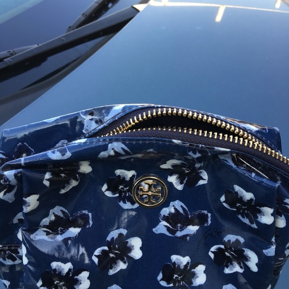 Tory Burch cosmetics bag