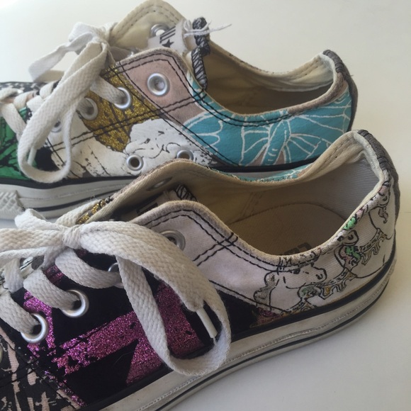 Multicolor carnival-print converse - Picture 2 of 4