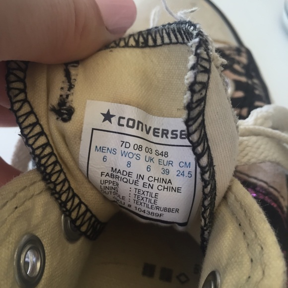 Multicolor carnival-print converse - Picture 4 of 4