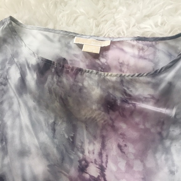 Silk Marbled Michael Kors blouse