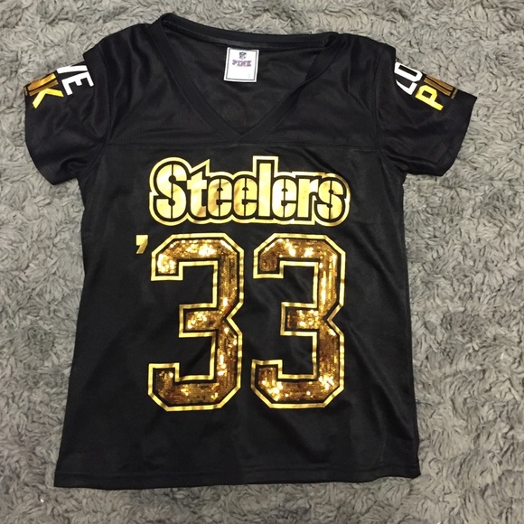 Victoria's Secret Steelers sequins jersey