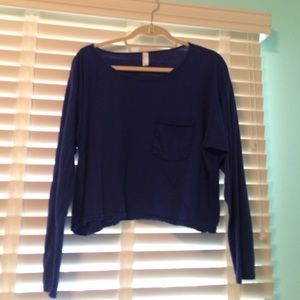 Long sleeve American Apparel shirt