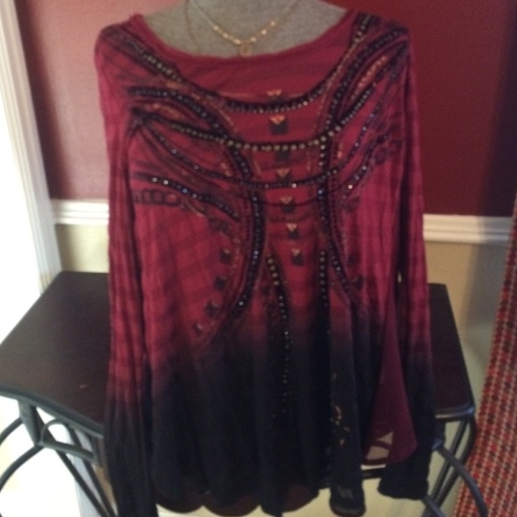 Miss Me Tops - Miss Me Embellished Top Miss Me Tops - Miss Me Embellished Top
