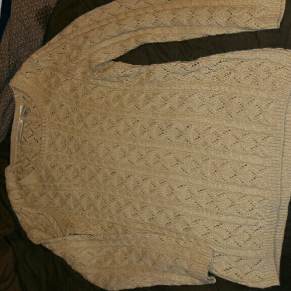 Beige sweater!