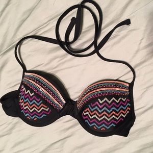 Black bikini top