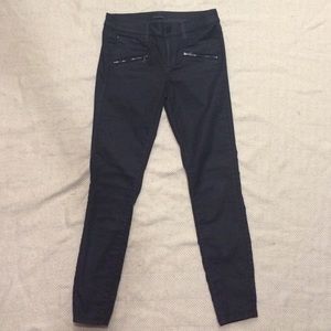 Ann Taylor faux leather skinny pants