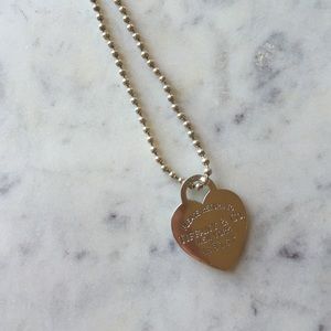 Tiffany & co Heart Pendant Necklace