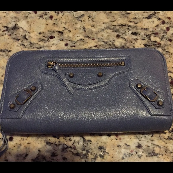 Balenciaga leather wallet