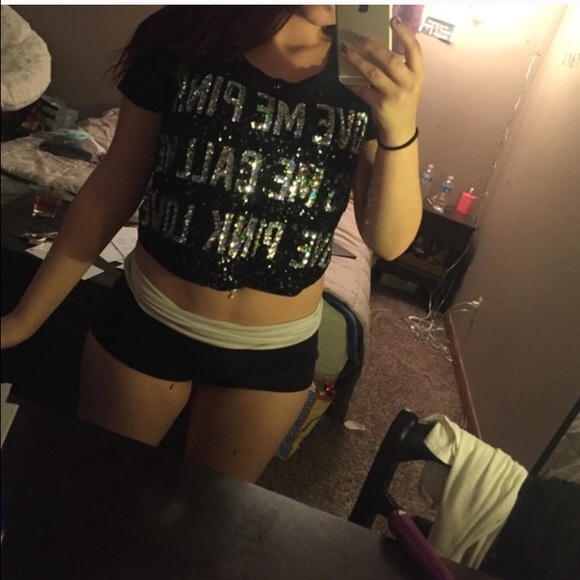 Bling Victoria's Secret crop top