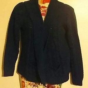 Talbots blue sweater (s)