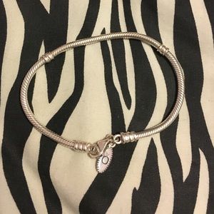 Pandora bracelet w/lobster clasp