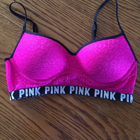 Pink Push Up Bralette