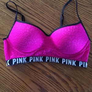 Pink Push Up Bralette