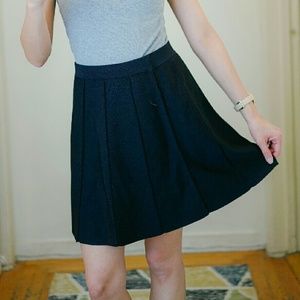 Beautiful pleated black skirt for work!