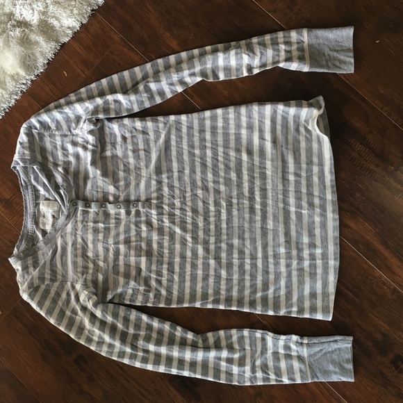 Long sleeve striped shirt
