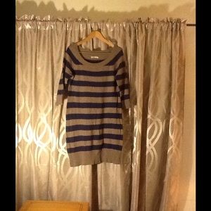 Old Navy striped sweater dress