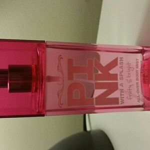 Pink with a splash fruity and bright mist