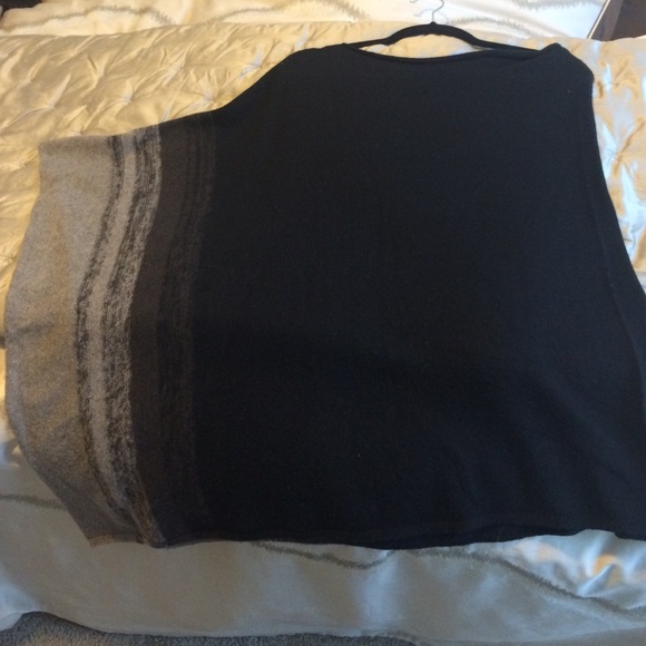 Soft poncho sweater