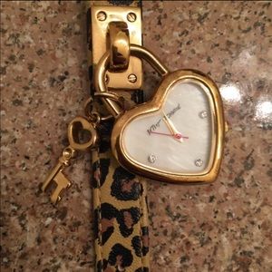 Leopard Betsey Johnson Watch