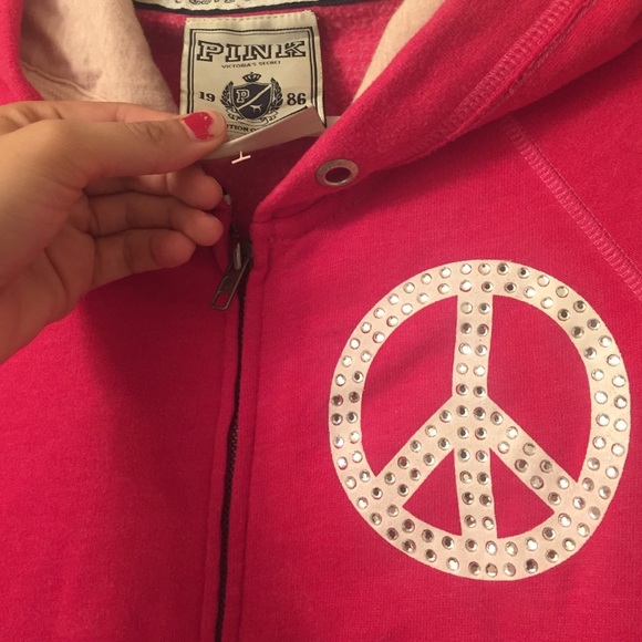 Pink Victoria's Secret Sweatshirt Hoodie SOLD - Picture 4 of 4