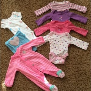 Lot of Preemie baby clothes