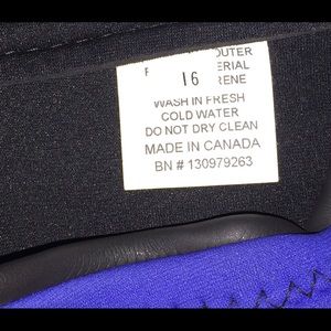 Scuba snorkel shortie suit