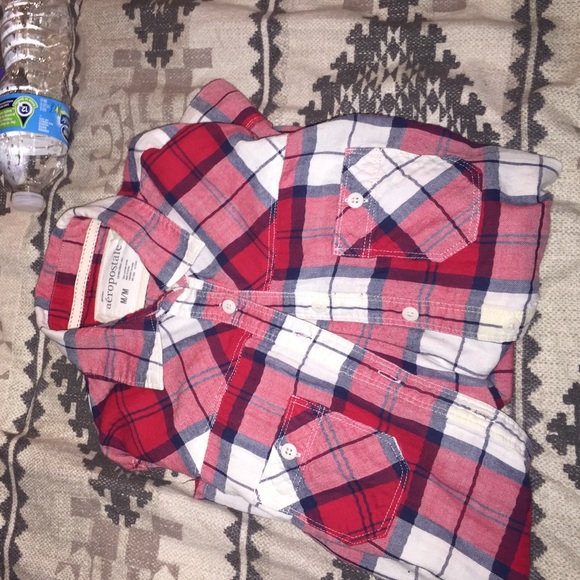 Aeropostale plaid button up