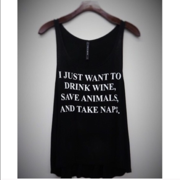 • sold out • {HP} Drink Wine, Save Animals - Picture 2 of 2